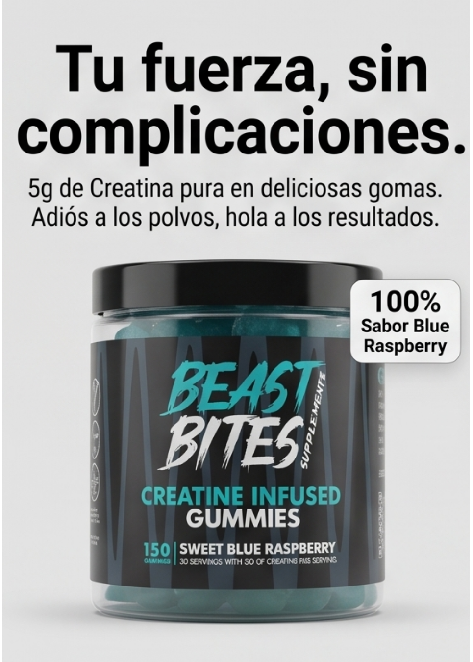 Beast Bite | Más fuerza. Sin polvos. Sin excusas
